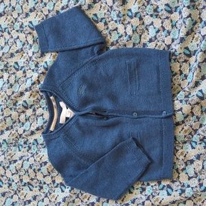 BURBERRY | Blue Cardigan